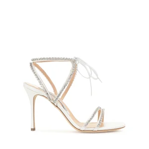 Godiva Bridal Sandal - White