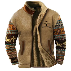 Albert™ - Veste casual en polaire chaude pour homme