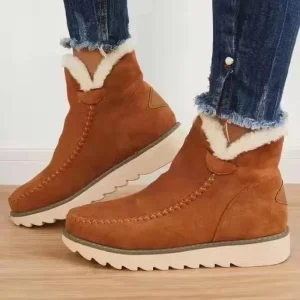 Bottines en Fourrure Ultra-Confort