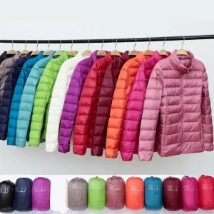 Rhoselle - Veste En Duvet Ultralégère Avec Plis Sophistiqués