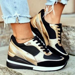 Helirraé - Baskets Confortables Femme Eva Glow