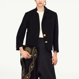PETITE VESTE ASYMÉTRIQUE