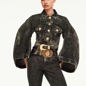VESTE COURTE MANCHES COLOMBE
