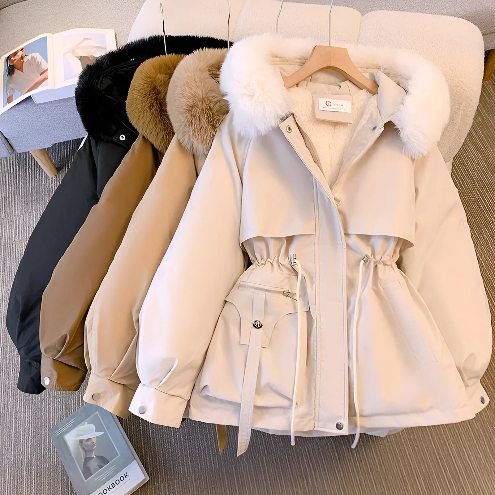 Inès - Manteau d'hiver plus élégant – Image 2