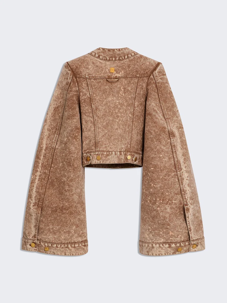 VESTE SANS COL À ÉPAULES CARRÉES – Image 5