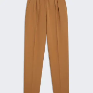 PANTALON CIGARETTE À PLIS