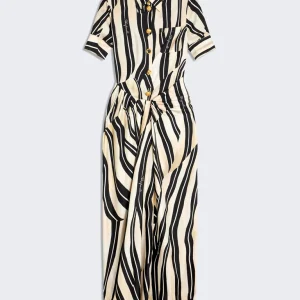 ROBE CHEMISE PARÉO IMPRIMÉ PINCEAU