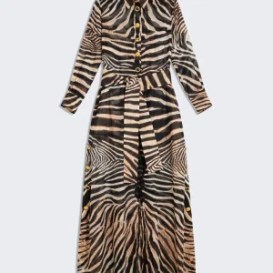 ROBE CHEMISE ZEBRA