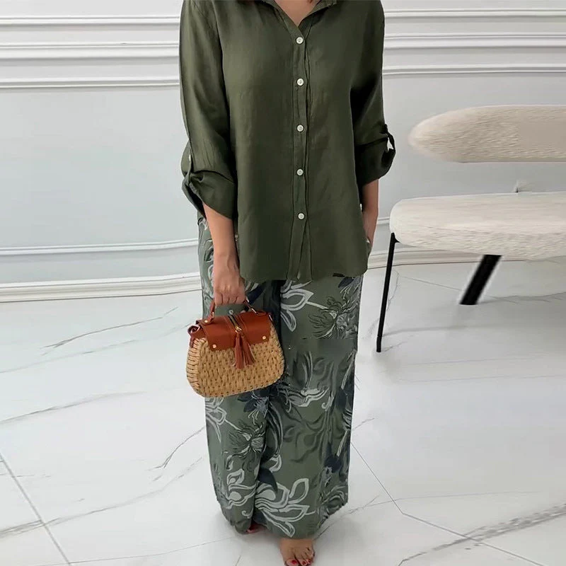 Penelope - Ensemble Deux Pièces Cardigan et Pantalon Taille Haute – Image 6