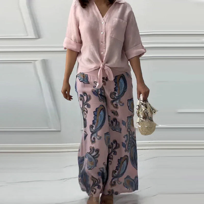Penelope - Ensemble Deux Pièces Cardigan et Pantalon Taille Haute – Image 5