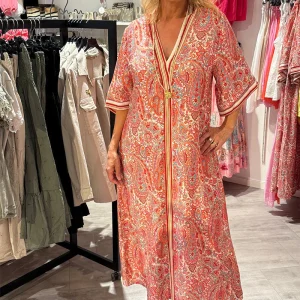 Naelina - Robe Confortable avec Imprimé Décontracté pour Femmes